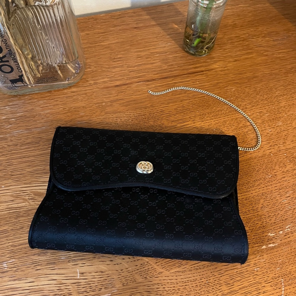Gucci Black Clutch